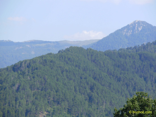 Τα βουνά γύρω από το Ηλιοχώρι